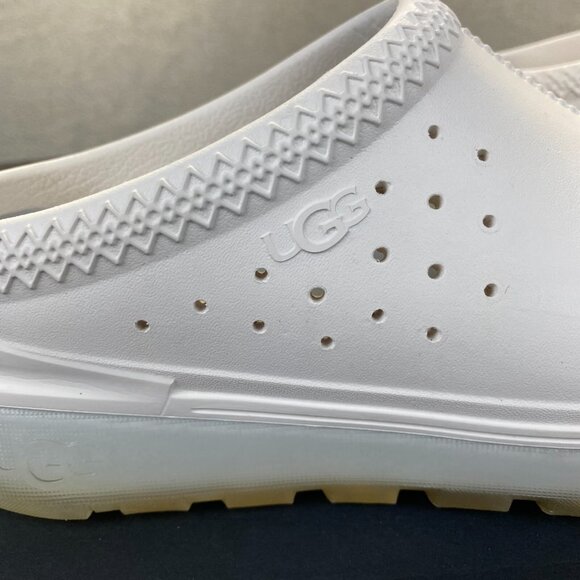 Ugg M Tasman Sport White Mens 8 Unisex Slip On Casual Sandals,White,Clogs,Comfor - Picture 10 of 16